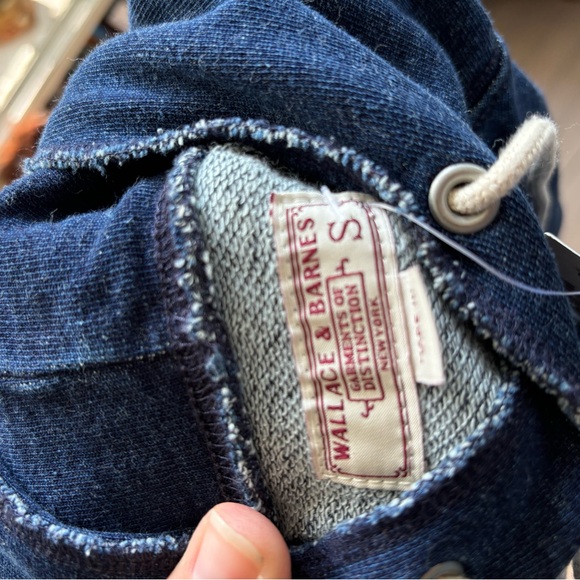 JCREW blue denim Hoodie - Picture 5 of 5